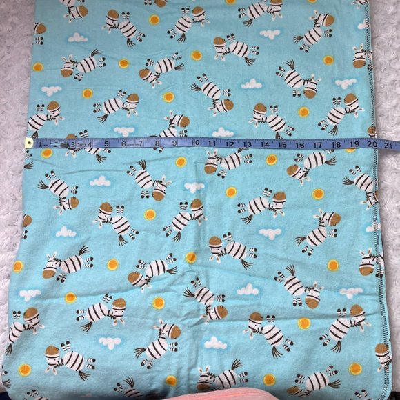 Jumping Zebra Baby Blanket - Picture 5 of 7